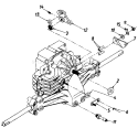 Page H Diagram and Parts List for 135V694H401 1995 Yard Man Lawn Tractor